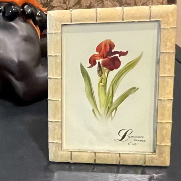 Contemporary Golden Enamel Ware Lawrence Picture Frame - Picture 11 of 11